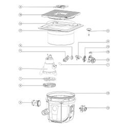 Kessel Minilift L Hebeanlage KTP 300 S1, Bodenplatte Schwarz... KESSEL-280570S 4026092082553 (Abb. 1)
