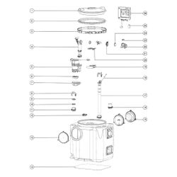 Kessel Aqualift S Hebeanlage 100 Tronic GTF 600 S1, freie Aufstellung... KESSEL-28513 4026092092897 (Abb. 1)