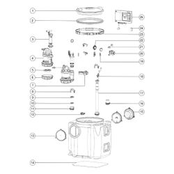 Kessel Aqualift S Hebeanlage 100 Duo GTF 1250 S1, freie Aufstellung... KESSEL-28516 4026092092927 (Abb. 1)