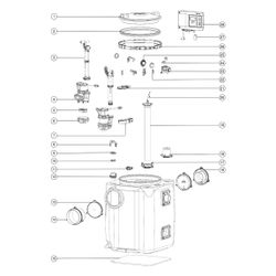 Kessel Aqualift S Hebeanlage 200 Duo GTF 600 S1, freie Aufstellung... KESSEL-28517 4026092092934 (Abb. 1)