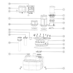 Kessel Aqualift F Hebeanlage Mono Comfort 230V SPF 1400-S3, ohne Schieber... KESSEL-28646-C 4026092058473 (Abb. 1)