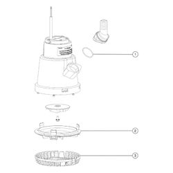 Kessel Aquadive Tauchpumpe KTP 300 resistant S1, ohne Schwimmerschalter, 10m... KESSEL-28740C 4026092094891 (Abb. 1)