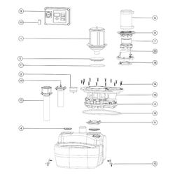 Kessel Aqualift F Hebeanlage Mono Comfort 400V SPF 1500-S3, ohne Schieber, 8m Förderhöhe... KESSEL-28751 4026092054512 (Abb. 1)