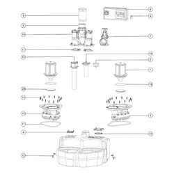 Kessel Aqualift F Hebeanlage Duo Comfort 400V SPF 1500-S3, Schieber aus Kunststoff, 8m Fö... KESSEL-28766 4026092054574 (Abb. 1)