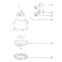Kessel Austauschpumpe KTP 300, für Minilift, 28836... KESSEL-28836 4026092000922 (Abb. 1)