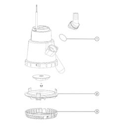 Kessel Aquadive Tauchpumpe KTP 300 resistant S1, mit Schwimmerschalter, 10m... KESSEL-28840C 4026092093634 (Abb. 1)