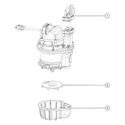 Kessel Austauschpumpe für Aqualift GTF 1200, ohne Schwimmschalter 9m... KESSEL-680775 4026092085509 (Abb. 1)