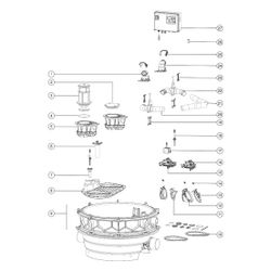 Kessel Ecolift Rückstauhebeanlage XL Mono 230V SPF 1400-S3, 1 motorisierte Klappe... KESSEL-8741006 4026092068236 (Abb. 1)