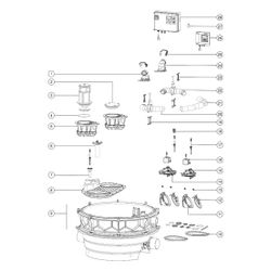 Kessel Ecolift Rückstauhebeanlage XL Mono 230V SPF 1400-S3, 2 motorisierte Klappen... KESSEL-8741010 4026092068274 (Abb. 1)