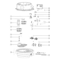 Kessel Rückstauhebeanlage Ecolift XL Mono SPF 1400-S3, 28m3/h, max. Förderhöhe 7,5m, ni... KESSEL-8741040 4026092070499 (Abb. 1)