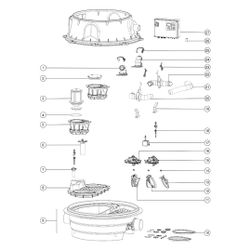 Kessel Ecolift Rückstauhebeanlage XL Mono 400V SPF 1500-S1, 1 motorisierte Klappe, mit ... KESSEL-8741045 4026092070543 (Abb. 1)
