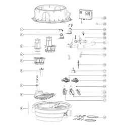 Kessel Rückstauhebeanlage Ecolift XL Duo 230V SPF 1400-S3, 1 mot. Klappe, max. Fh 7,5m,... KESSEL-8741060 4026092070697 (Abb. 1)