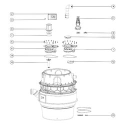 Kessel Aquapump Pumpstation XL Tronic 400V SPF 3000-S3, S3, mit Tauchglocke, niedrigste... KESSEL-8742014 4026092069509 (Abb. 1)