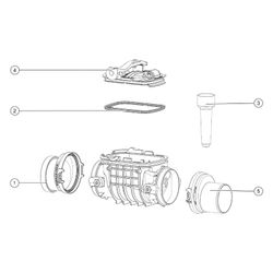 Kessel Staufix Reinigungsrohr DN 90, freiliegend, 700090... KESSEL-700090 4026092075852 (Abb. 1)