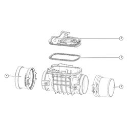 Kessel Staufix Reinigungsrohr DN 100, freiliegend, 700100... KESSEL-700100 4026092075883 (Abb. 1)