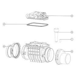 Kessel Staufix Reinigungsrohr DN 125, freiliegend, 700125... KESSEL-700125 4026092075913 (Abb. 1)
