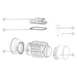 Kessel Staufix Reinigungsrohr DN 200, freiliegend, 700200... KESSEL-700200 4026092075975 (Abb. 1)