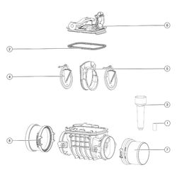 Kessel Staufix Rückstauverschluss DN 100 Typ 2, freiliegend... KESSEL-730100 4026092076354 (Abb. 1)