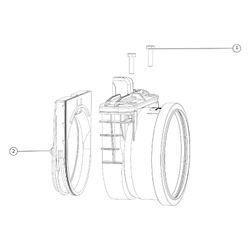 Kessel Rohrklappe DN 200, 79200... KESSEL-79200 4026092002490 (Abb. 1)