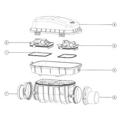 Kessel Controlfix Reinigungsrohr DN 125, freiliegend... KESSEL-80125 4026092002698 (Abb. 1)