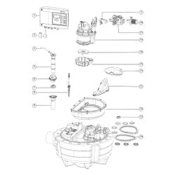 Kessel Hebeanlage Aqualift F Compact Duo 230V SPZ 1000, max. Förderhöhe 10m, freie Aufste... KESSEL-28718 4026092093412 (Abb. 1)