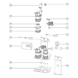 Kessel Pumpen-Einbausatz Retrofit S Duo GTF 500-S1, 230V, 448x380x403mm, Kunststoff... KESSEL-8744050 4026092109496 (Abb. 1)