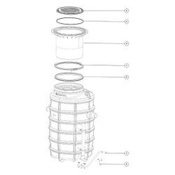 Kessel Fettabscheider EasyClean ground NS 4 Direct, 800-1.200mm, Klasse A/B, link... KESSEL-93004.120B-DL 4026092095034 (Abb. 1)