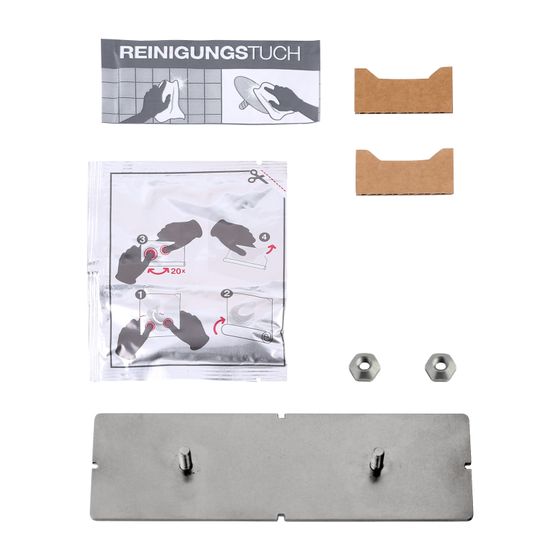 Keuco Klebe-Set 4 für 11158, 11159, 11667, 04994000400