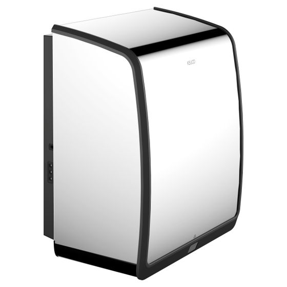Keuco Hagleitner Papiertuchspender Wandmodell, energieBOX L, Akku 12V, Hybrid Chrom-finish, 05685010000