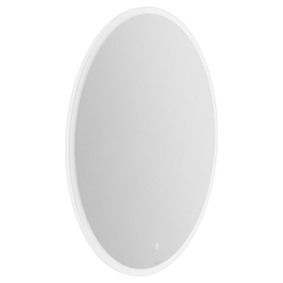 Keuco Lichtspiegel rund D 800mm, LED, IP 44, 2700-6500K, einstellbare Lichtfarbe, mit Spiegelheizung, 07833000800