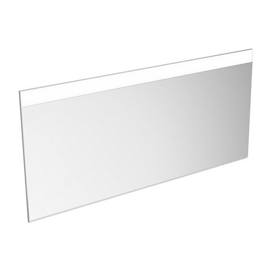 KEUCO Lichtspiegel Edition 400 11496, DALI, m. Spiegelheizung, auf Maß, 1070-1400 mm