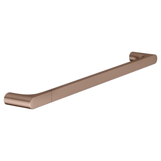 Keuco Edition 400 Badetuchhalter, 600mm, mit Befestigungsset, Rotgold gebürstet, 11501290600