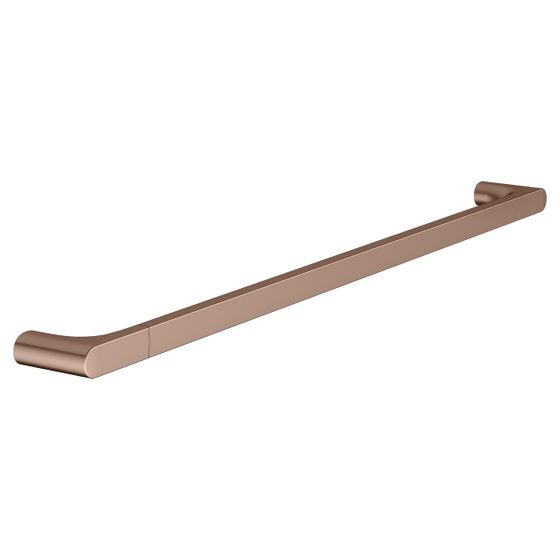 Keuco Edition 400 Badetuchhalter, 800mm, mit Befestigungsset, Rotgold gebürstet, 11501290800