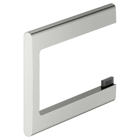 Keuco Edition 400 Toilettenpapierhalter schwenkbar, offene Form, mit Befestigungsset, Edelstahl-finish, 11562060000