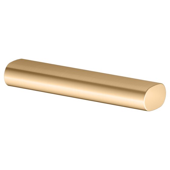 Keuco Edition 400 Toilettenpapier-Ersatzrollenhalter, 1 Rolle, Rollenbreite 120mm, Montage waagerecht, Messing gebürstet