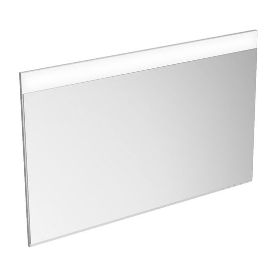 KEUCO Lichtspiegel Edition 400 11596, mit Spiegelheizung, 1060 x 650 x 33 mm