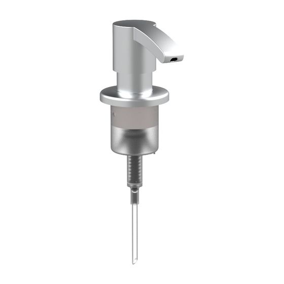 Keuco Elegance Schaumseifenpumpe für 14957, Silber eloxiert, 11653170000