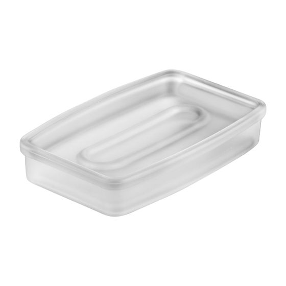 Keuco Elegance Echtkristall-Seifenschale, 110x75x21mm, 11655009000