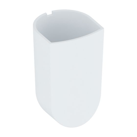 Keuco Elegance Kunststoff-Einsatz für Toilettenbürstengarnitur, 85x85x140mm, 11664000100
