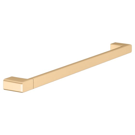 Keuco Collection Moll Badetuchhalter, 600mm, mit Befestigungsset, Messing gebürstet, 12701250600