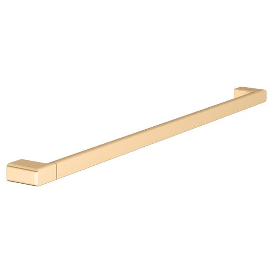 Keuco Collection Moll Badetuchhalter, 800mm, mit Befestigungsset, Messing gebürstet, 12701250800