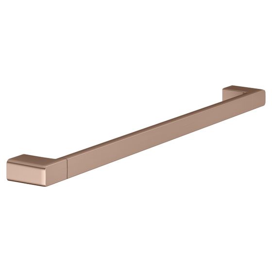 Keuco Collection Moll Badetuchhalter, 600mm, mit Befestigungsset, Rotgold gebürstet, 12701290600