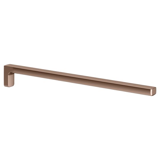 Keuco Collection Moll Handtuchhalter, 1-armig, 450mm, starr, mit Befestigungsset, Rotgold gebürstet, 12720290000