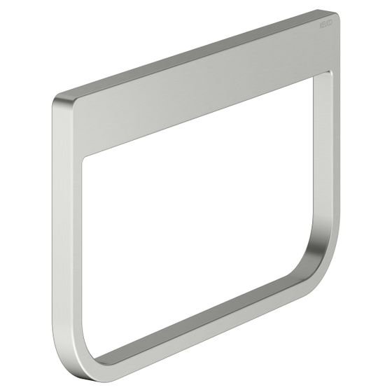 Keuco Collection Moll Handtuchring, schwenkbar, mit Befestigungsset, Edelstahl-finish, 12721060000