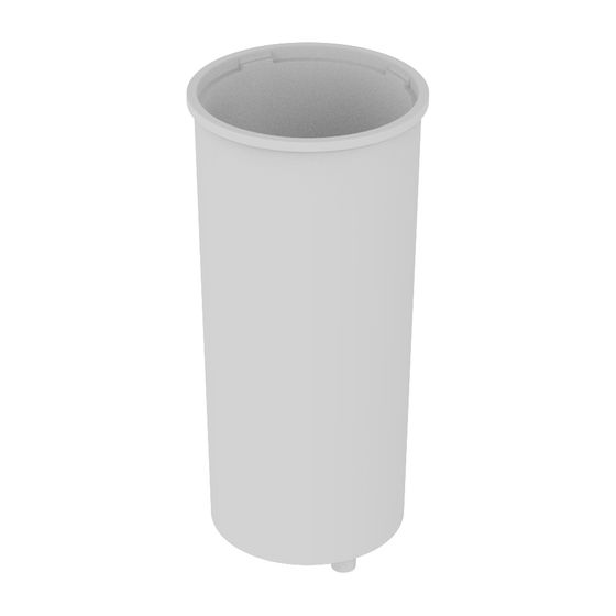Keuco Collection Moll Kunststoff-Einsatz für Toilettenbürstengarnitur D 89x195mm, Weiß, 12769000100