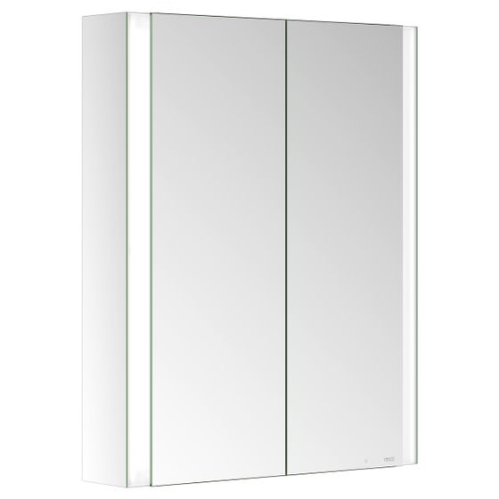 Keuco Somaris Spiegelschrank Wandvorbau 2-türig, 600x710x128mm, Verspiegelt