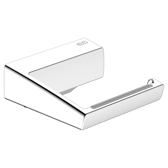 Keuco Aveno Toilettenpapierhalter starr, offene Form, mit Rollenbremse, mit Befestigungsset, Verchromt, 14662010000