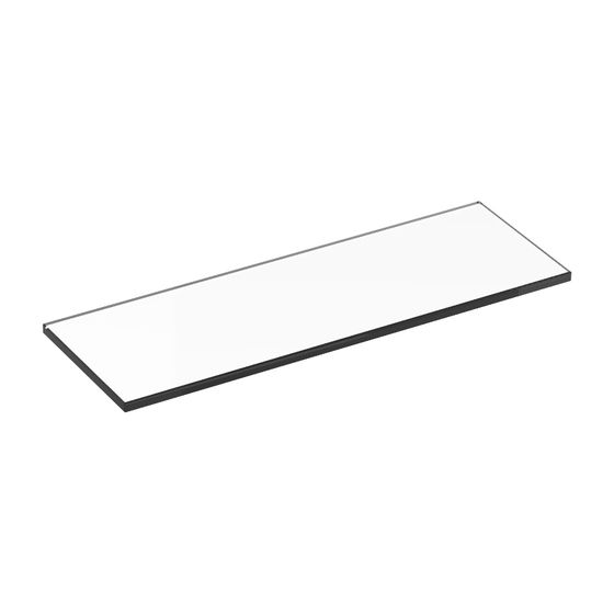 Keuco Plan Cristallin-Glasplatte für 14910, 350x120x8mm, 14910005300