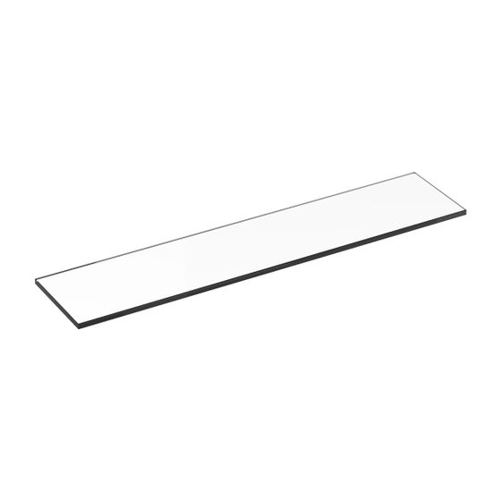 Keuco Plan Cristallin-Glasplatte für 14910, 550x120x8mm, 14910005500