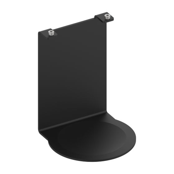 Keuco Plan Abtropfschale für Sensor-Seifenspender und -Desinfektionsmittelspender 14956, Anthrazit, 14956000037